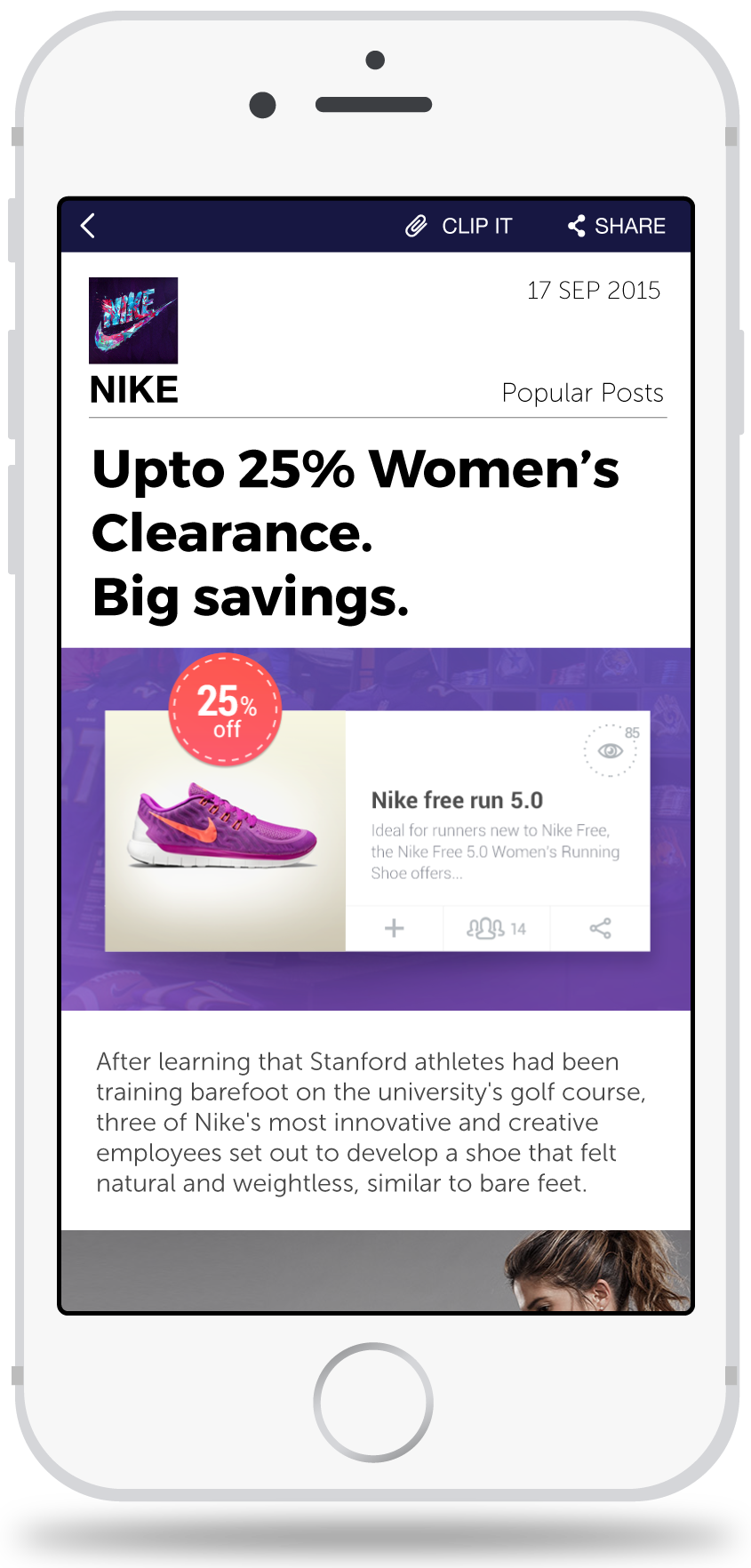 View details of any ads