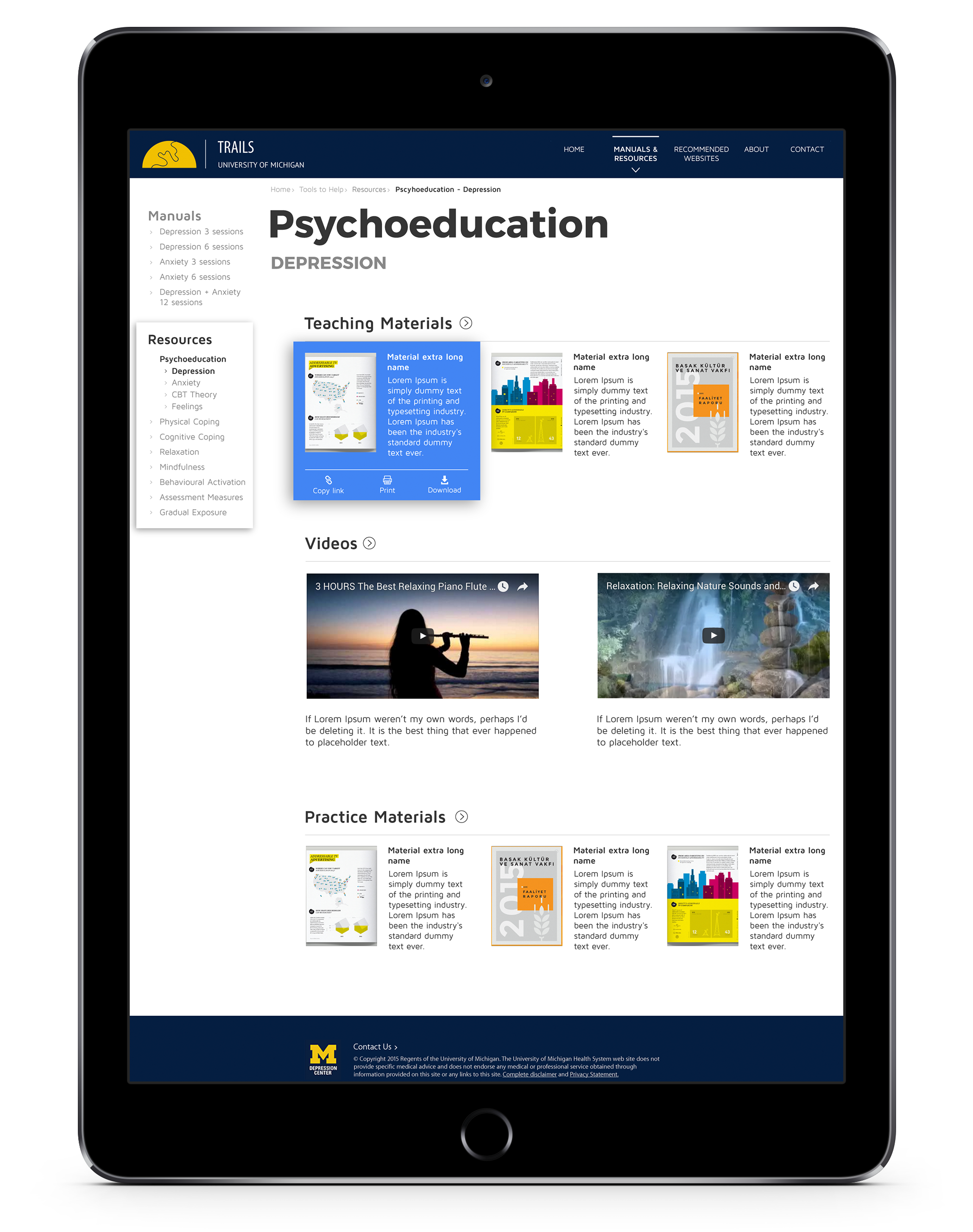 View details of any ads